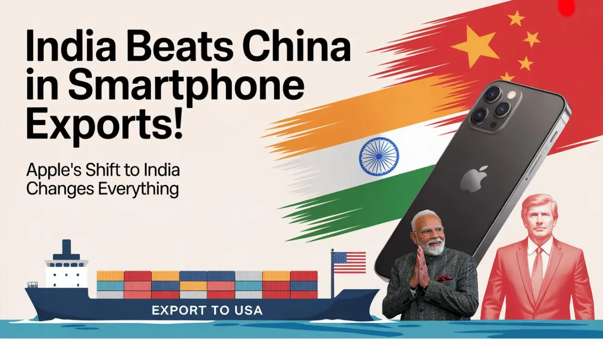 India Surpasses China as Top Smartphone Exporter to the U.S.