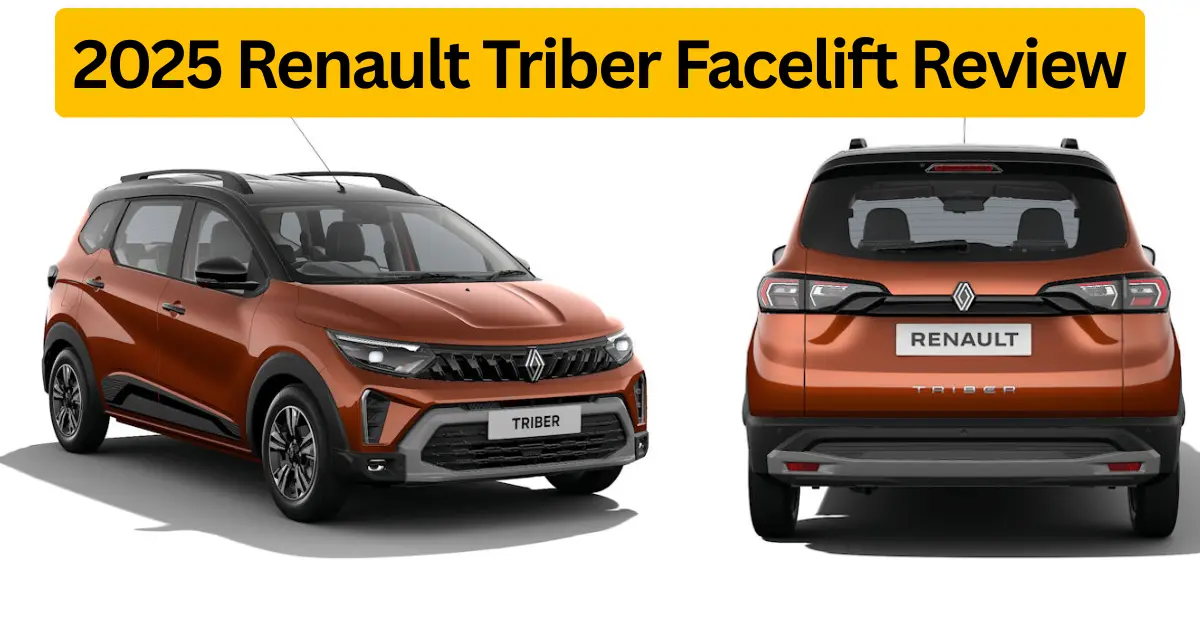 2025 Renault Triber Facelift Review