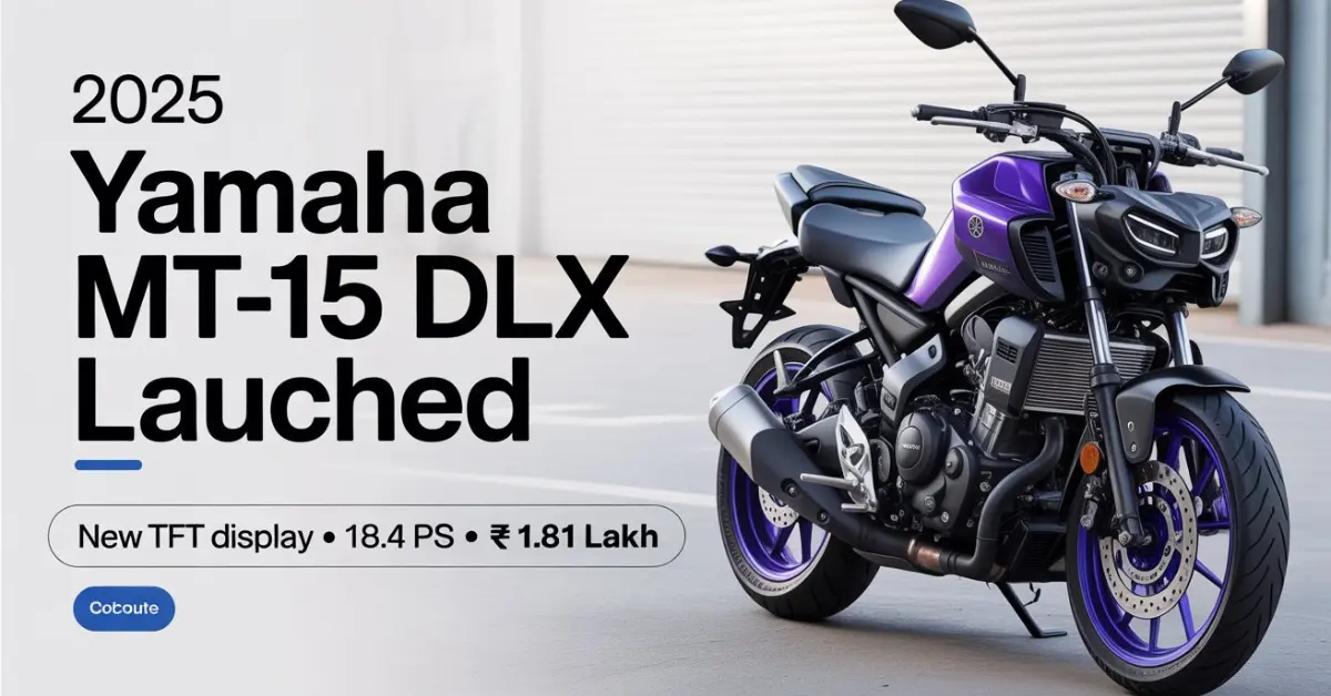 2025 Yamaha MT-15 DLX
