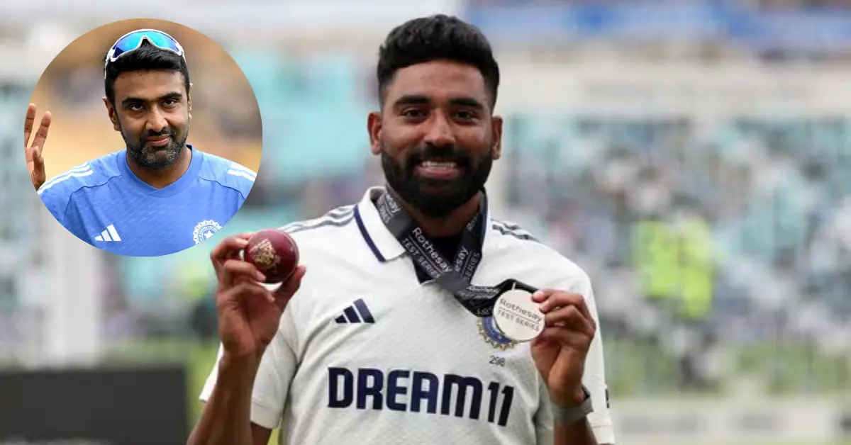 Ashwin Calls for Mohammed Siraj to Be Recognized as a Match-Winner